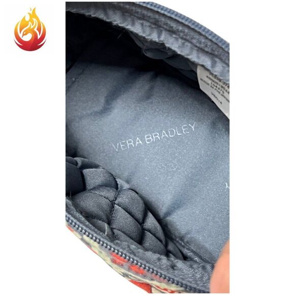 NWT Vera Bradley Frannie & Campus Double ID Wallet Set Nomadic Floral - Picture 5 of 10